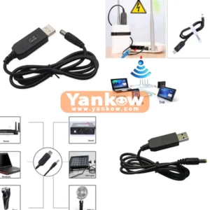 USB CABLE 5V EN 12V ( Câble Power Bank -Wifi)